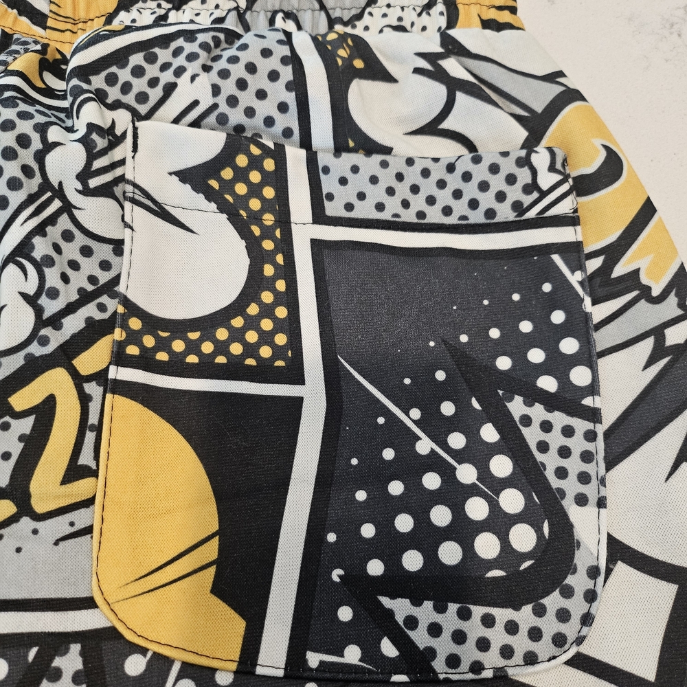 Comic Book Style Graphic Pants - Picture 6 of 6